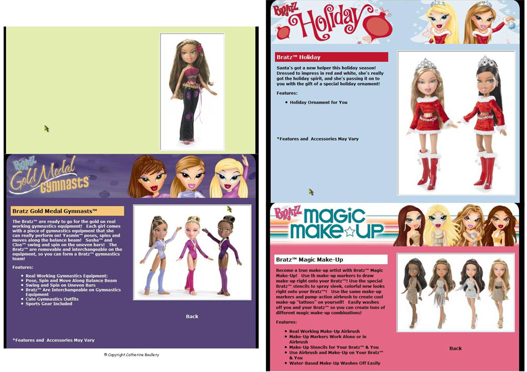 Bratz Catalogues